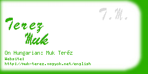 terez muk business card